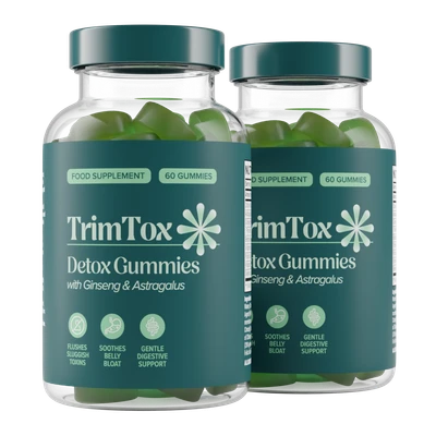 2-bottle bundle of TrimTox Detox Gummies